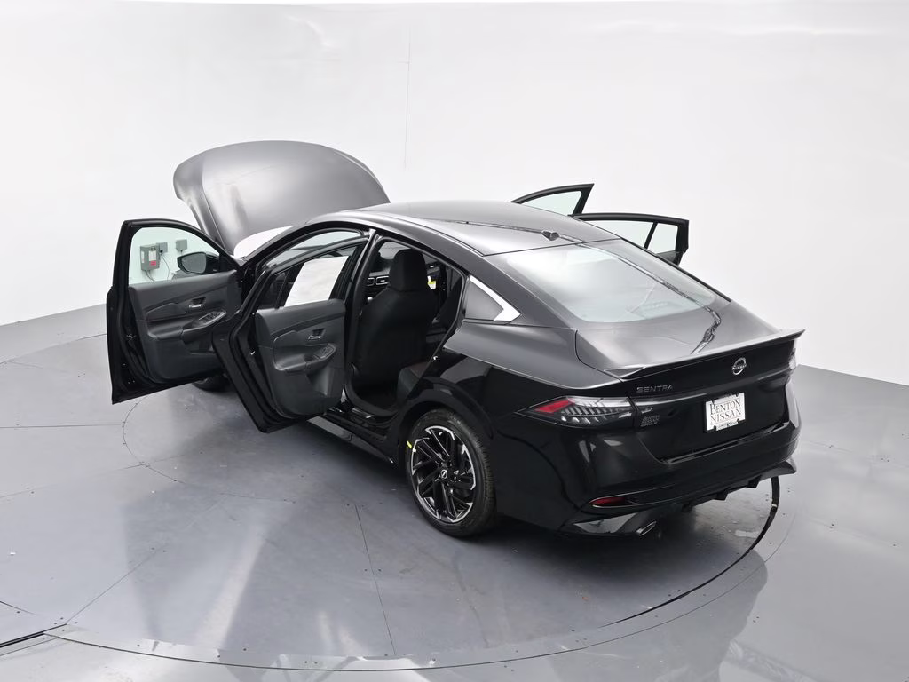 2026 Super Black Nissan Sentra SR FWD Sedan