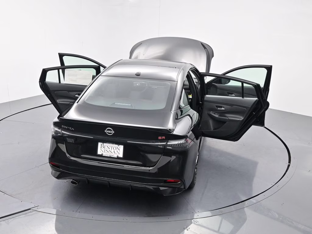 2026 Super Black Nissan Sentra SR FWD Sedan