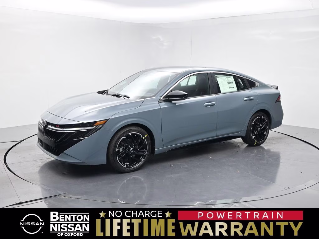 2026 Atlantic Gray Metallic Nissan Sentra SR FWD Sedan