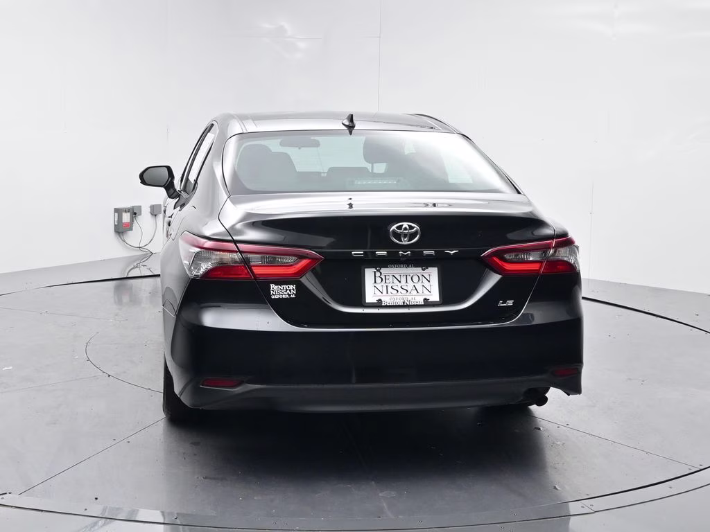 2024 Midnight Black Metallic Toyota Camry LE FWD Sedan