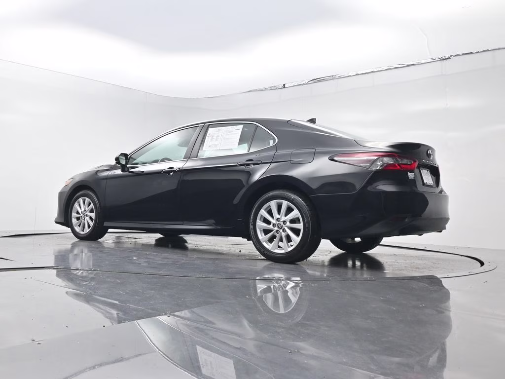 2024 Midnight Black Metallic Toyota Camry LE FWD Sedan