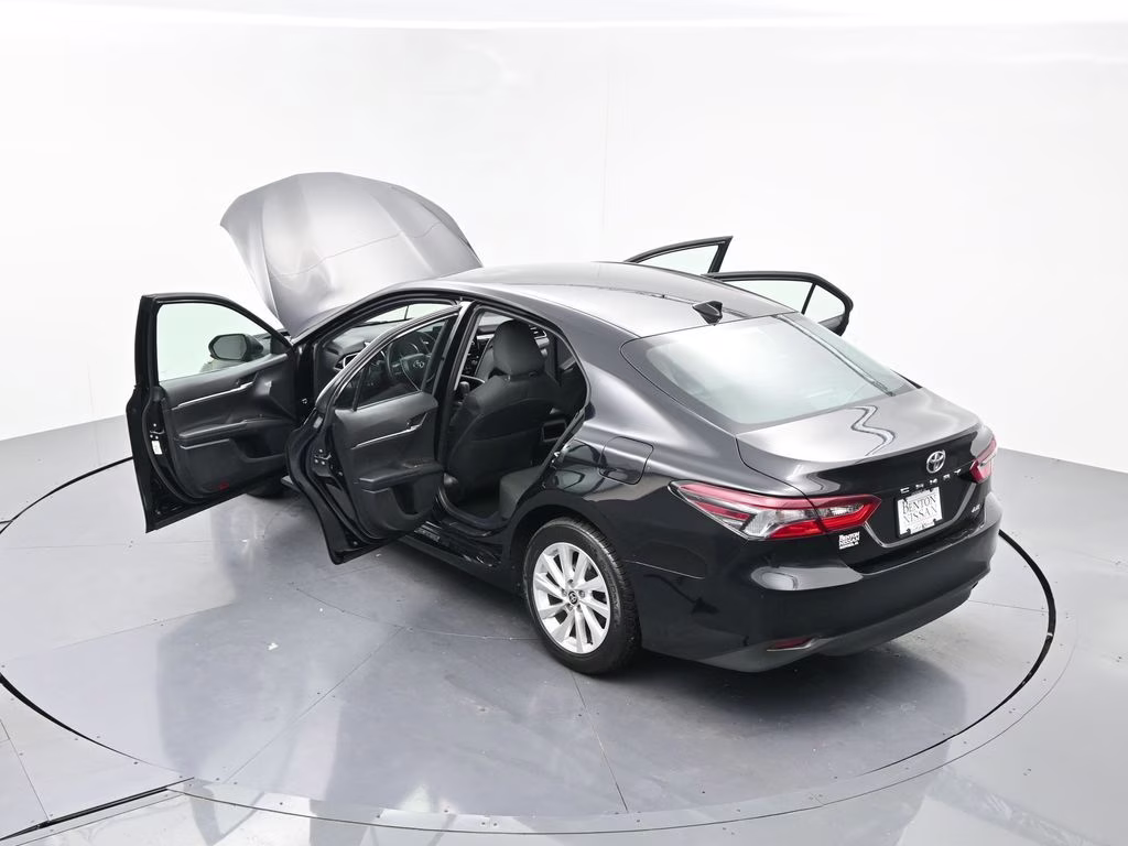 2024 Midnight Black Metallic Toyota Camry LE FWD Sedan