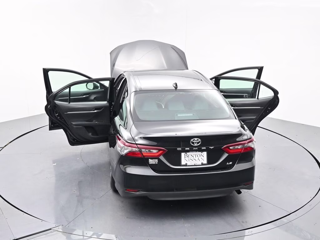 2024 Midnight Black Metallic Toyota Camry LE FWD Sedan