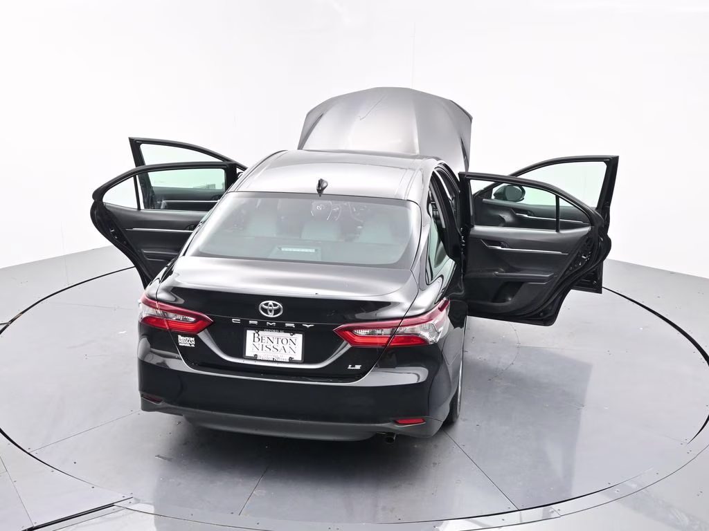 2024 Midnight Black Metallic Toyota Camry LE FWD Sedan