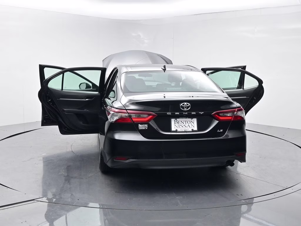 2024 Midnight Black Metallic Toyota Camry LE FWD Sedan