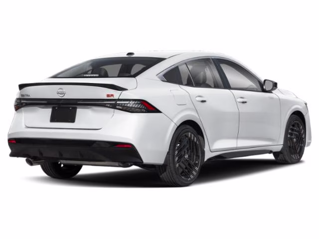 2026 Aspen White Tricoat Nissan Sentra SR FWD Sedan