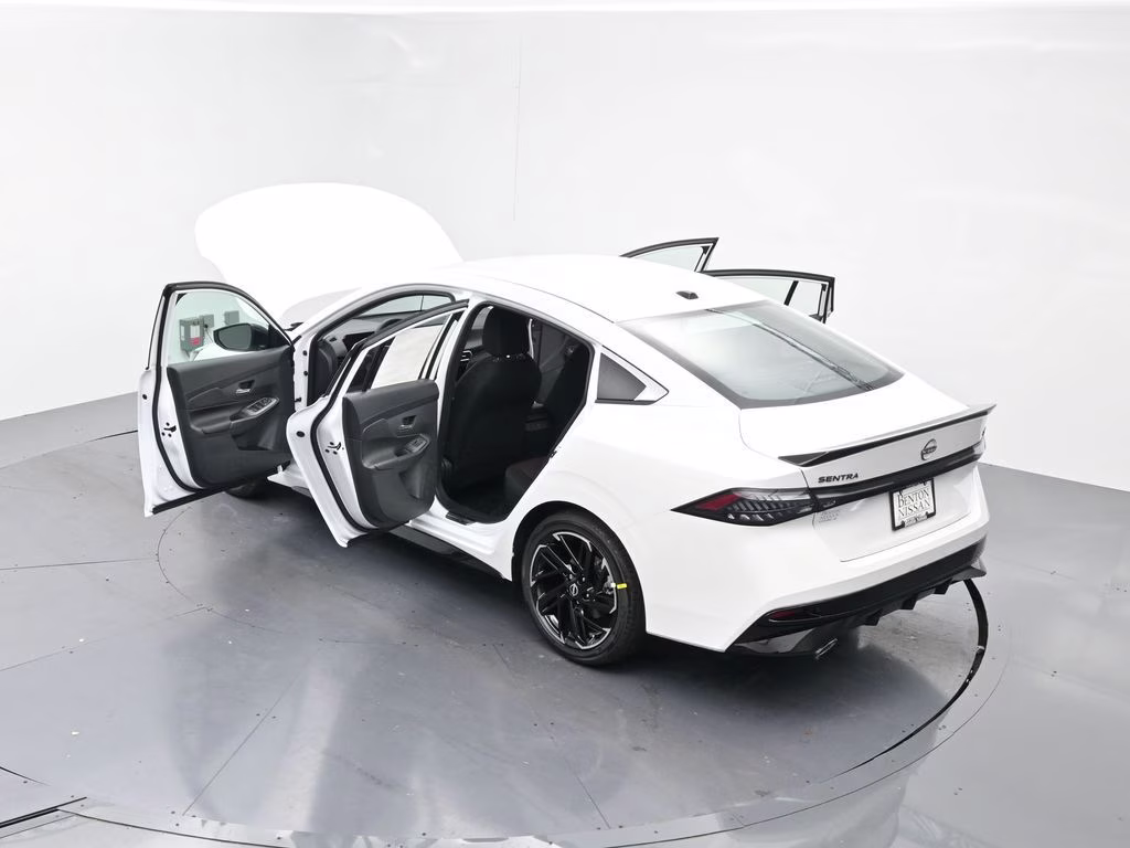 2026 Aspen White Tricoat Nissan Sentra SR FWD Sedan