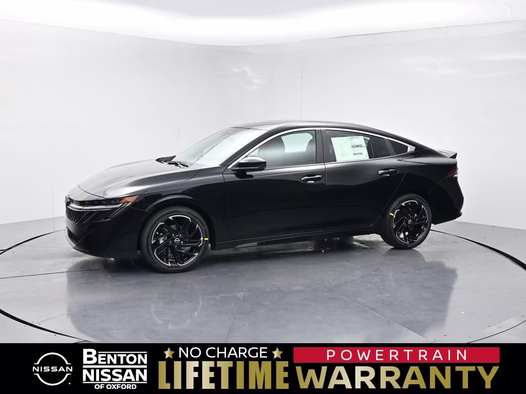 2026 Super Black Nissan Sentra SR FWD Sedan