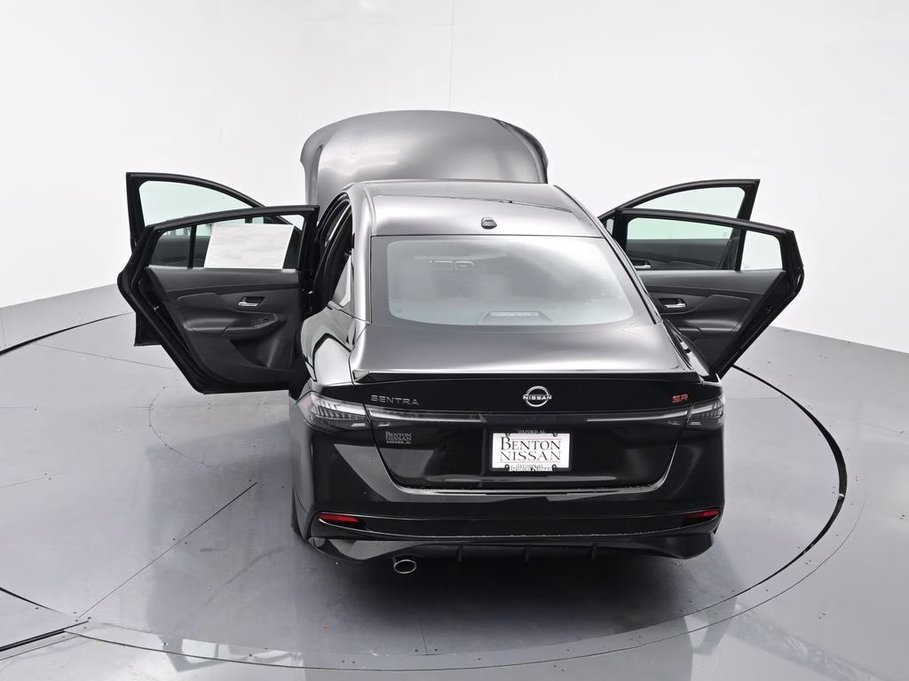 2026 Super Black Nissan Sentra SR FWD Sedan