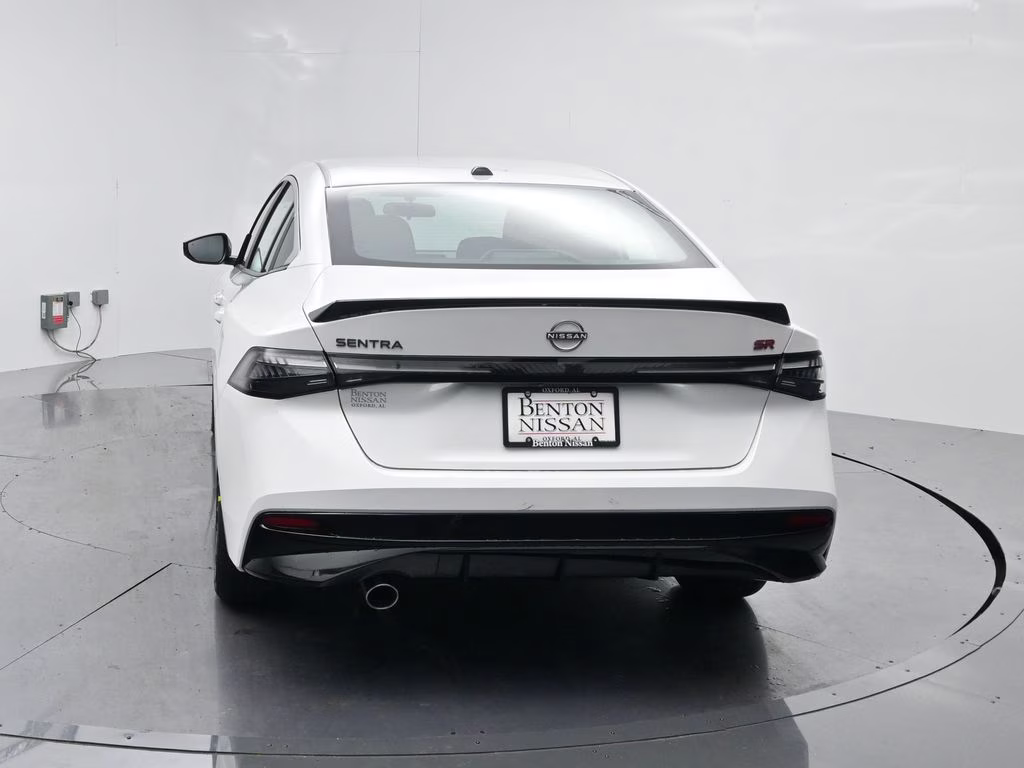 2026 Aspen White Tricoat Nissan Sentra SR FWD Sedan