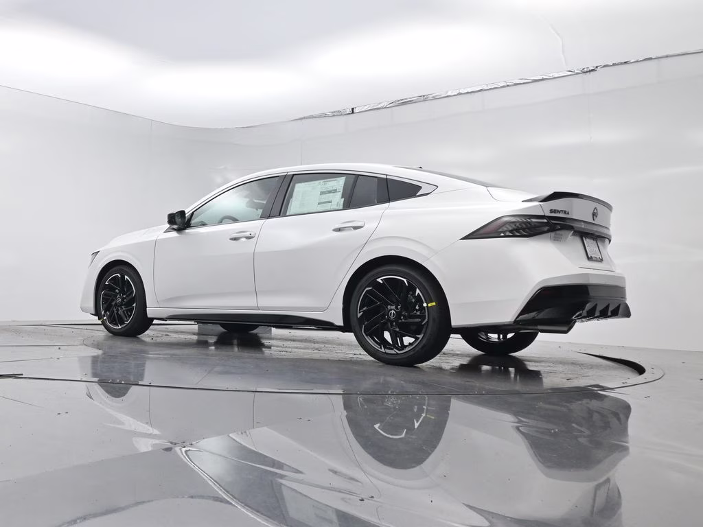 2026 Aspen White Tricoat Nissan Sentra SR FWD Sedan