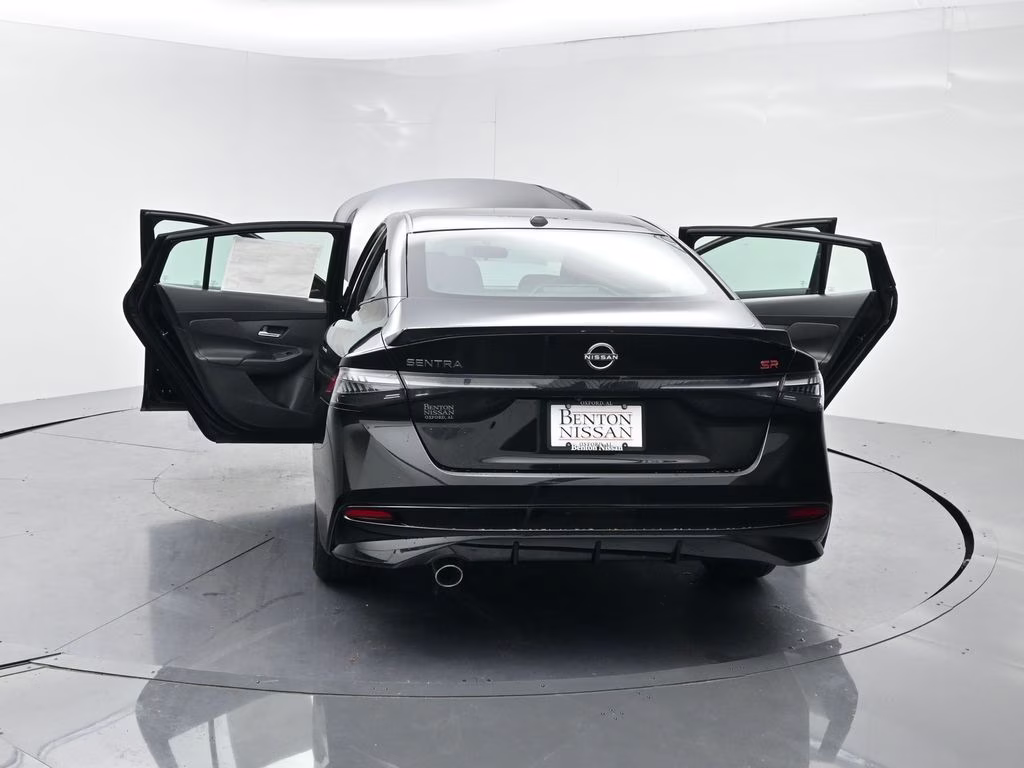 2026 Super Black Nissan Sentra SR FWD Sedan