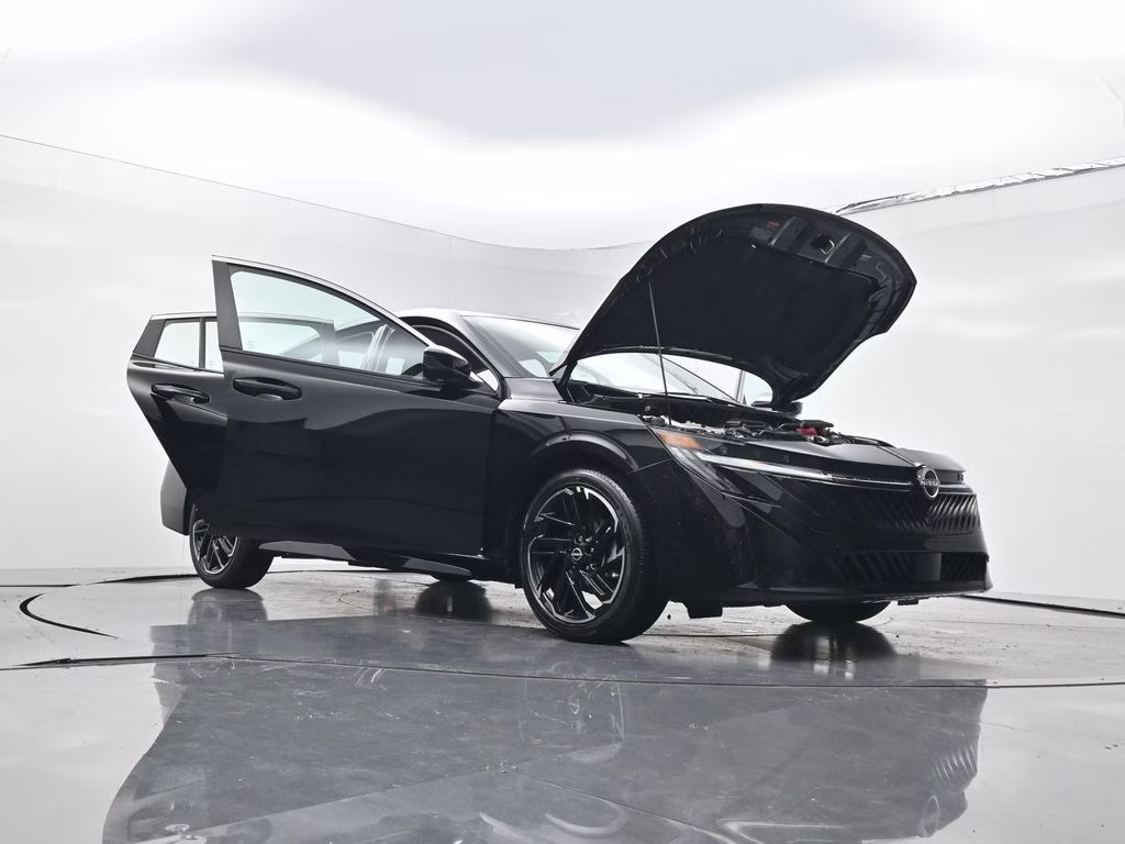 2026 Super Black Nissan Sentra SR FWD Sedan