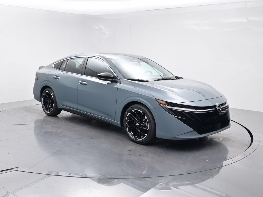 2026 Atlantic Gray Metallic Nissan Sentra SR FWD Sedan