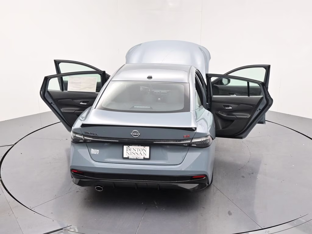 2026 Atlantic Gray Metallic Nissan Sentra SR FWD Sedan