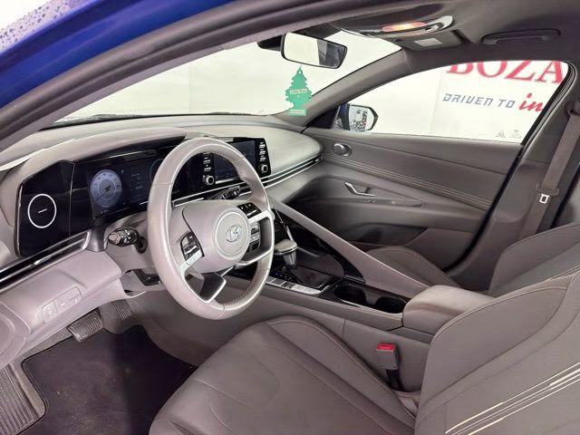 2021 Intense Blue Hyundai Elantra SEL FWD Sedan
