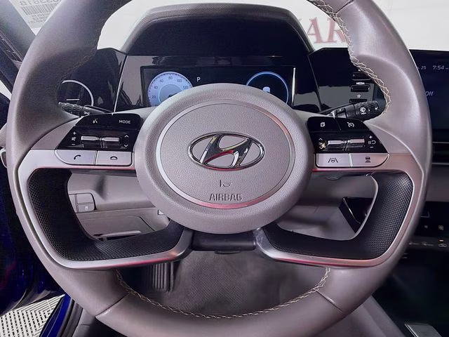 2021 Intense Blue Hyundai Elantra SEL FWD Sedan