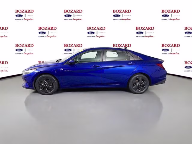 2021 Intense Blue Hyundai Elantra SEL FWD Sedan