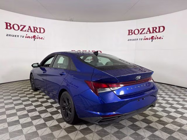 2021 Intense Blue Hyundai Elantra SEL FWD Sedan