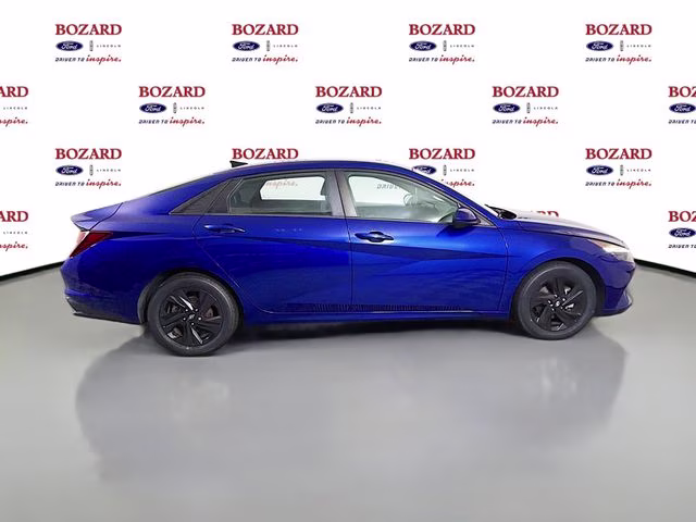 2021 Intense Blue Hyundai Elantra SEL FWD Sedan