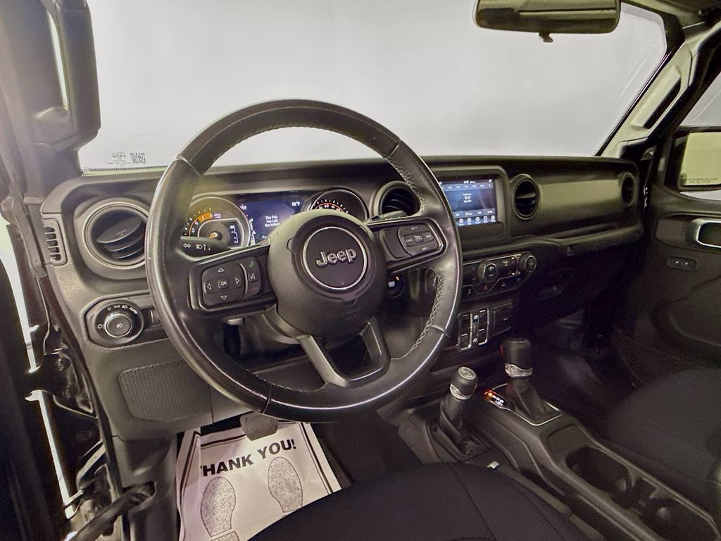 2022 Black Clearcoat Jeep Wrangler Unlimited Willys 4X4 SUV