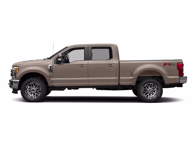 2018 White Gold Metallic Ford Super Duty F-250 SRW Lariat 4X4 Truck