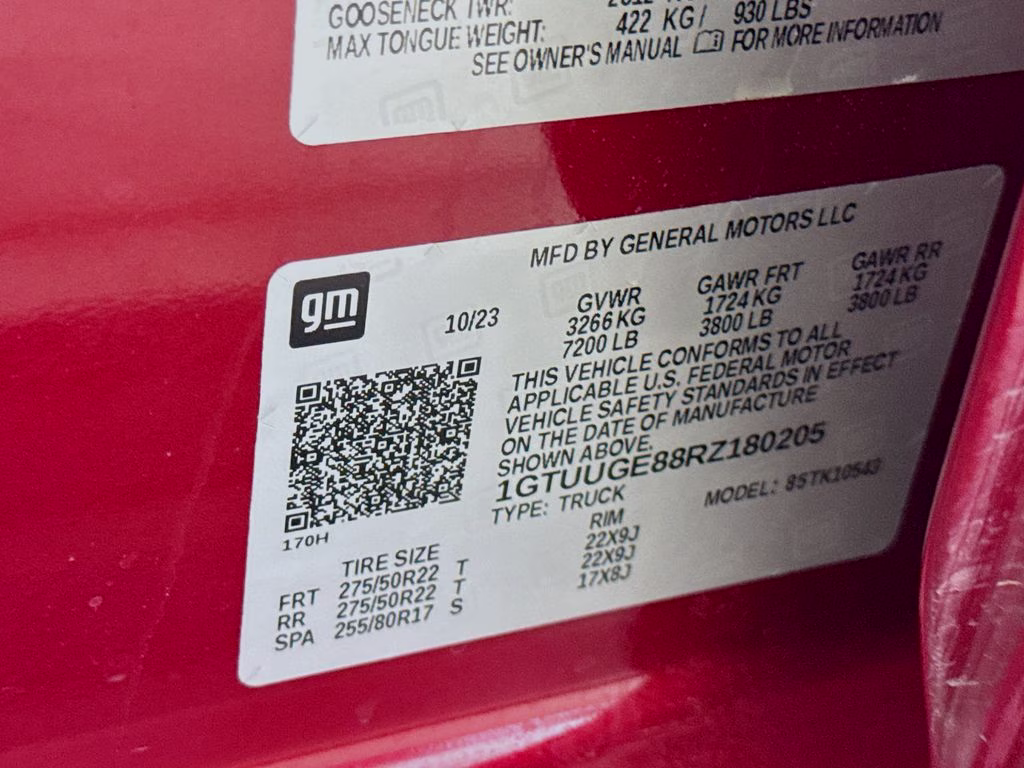 2024 Volcanic Red Tintcoat GMC Sierra 1500 Denali 4X4 Truck