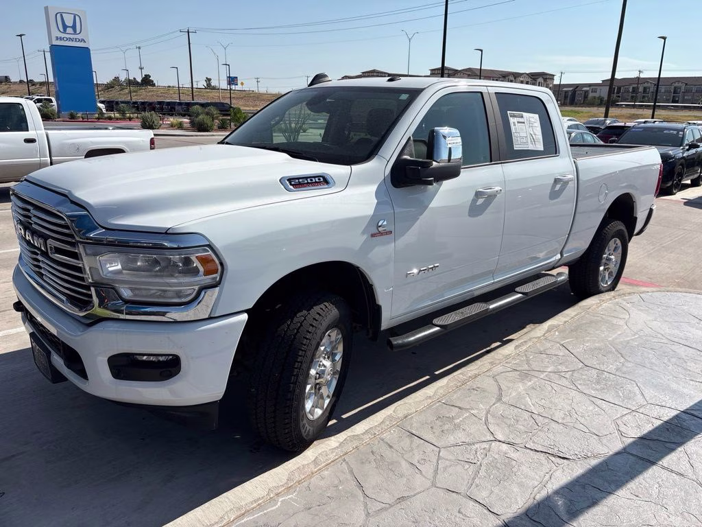 2024 Bright White Clearcoat Ram 2500 Laramie 4X4 Truck