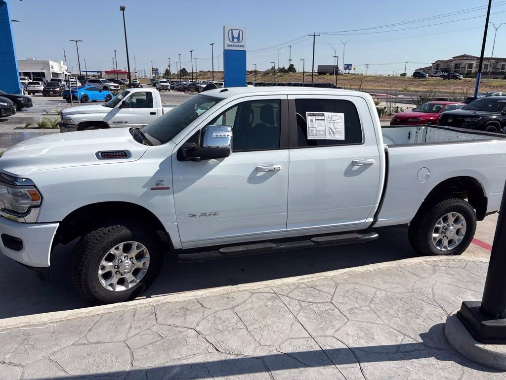 2024 Bright White Clearcoat Ram 2500 Laramie 4X4 Truck