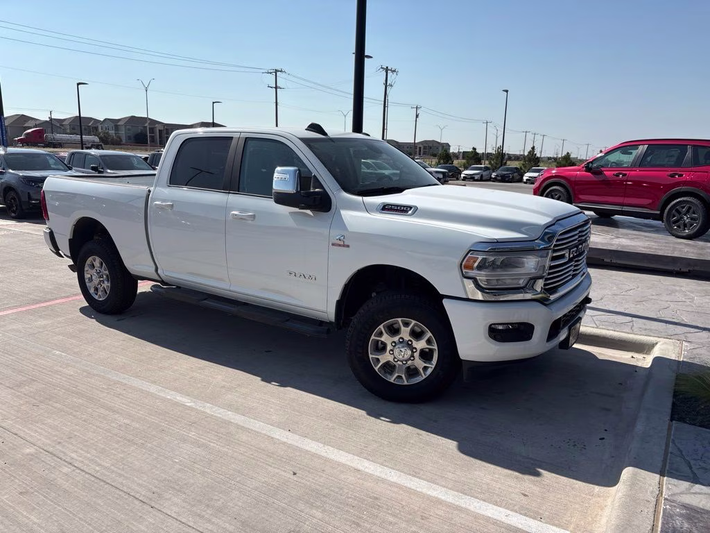 2024 Bright White Clearcoat Ram 2500 Laramie 4X4 Truck