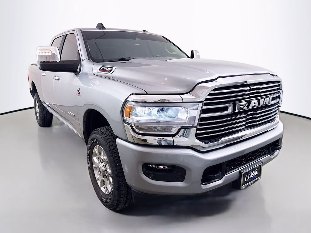 2024 Billet Silver Metallic Clearcoat Ram 2500 Laramie 4X4 Truck