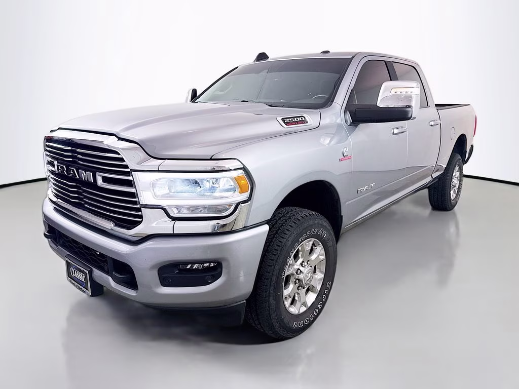 2024 Billet Silver Metallic Clearcoat Ram 2500 Laramie 4X4 Truck