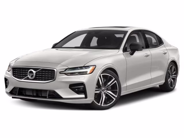 2021 Crystal White Volvo S60 T6 R-Design AWD Sedan