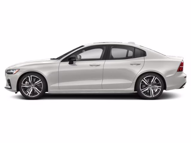 2021 Crystal White Volvo S60 T6 R-Design AWD Sedan