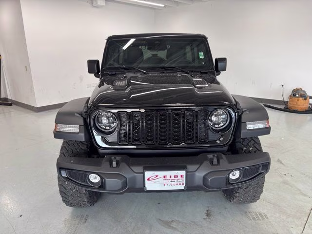 2026 Black Clearcoat Jeep Wrangler Willys 4X4 SUV