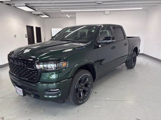 2026 Serrano Green Metallic Ram 1500 Big Horn Night Edition 4X4 Truck