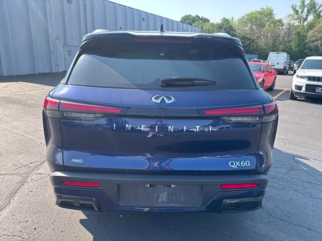 2025 Grand Blue INFINITI QX60 LUXE AWD SUV