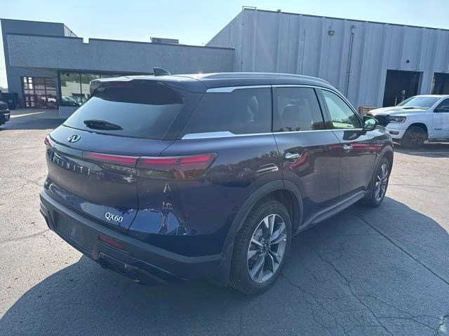 2025 Grand Blue INFINITI QX60 LUXE AWD SUV