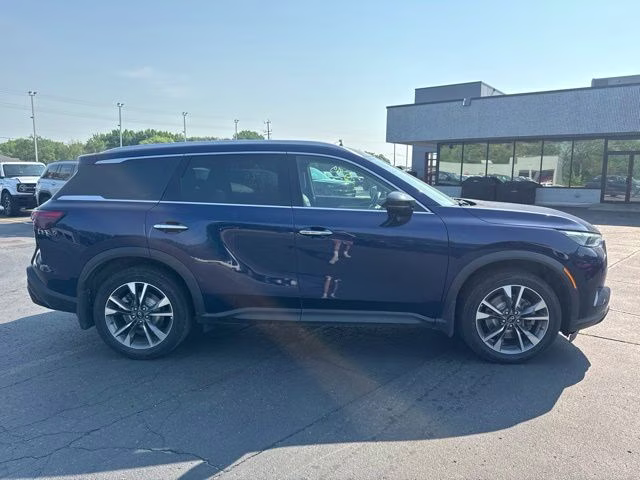 2025 Grand Blue INFINITI QX60 LUXE AWD SUV