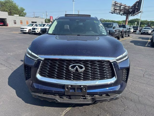 2025 Grand Blue INFINITI QX60 LUXE AWD SUV