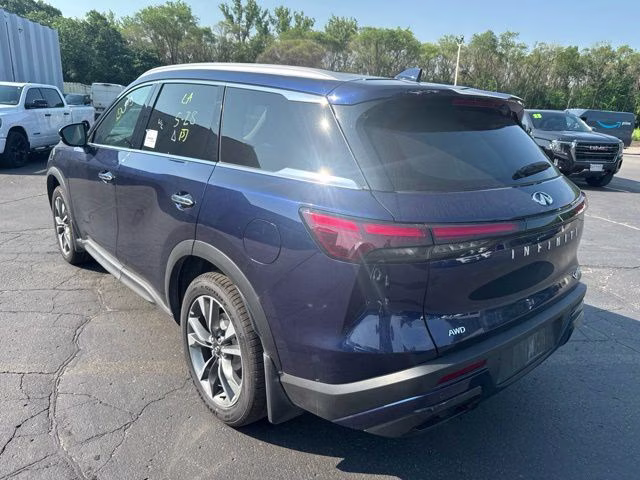 2025 Grand Blue INFINITI QX60 LUXE AWD SUV