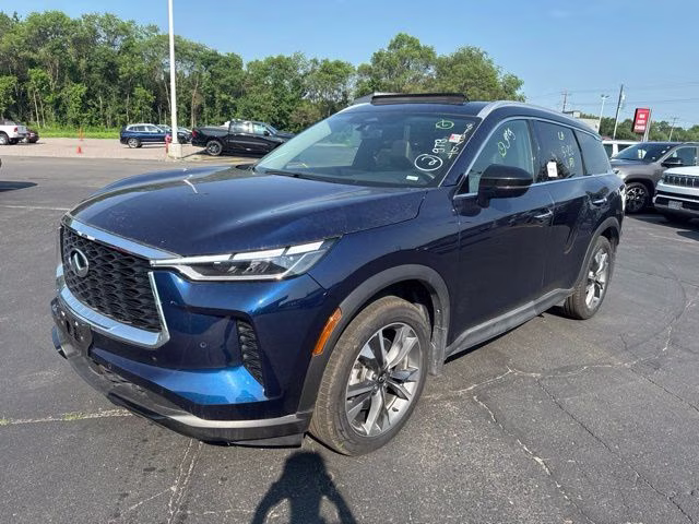 2025 Grand Blue INFINITI QX60 LUXE AWD SUV