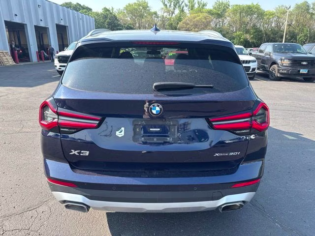 2022 Tanzanite Blue II Metallic BMW X3 xDrive30i AWD SUV