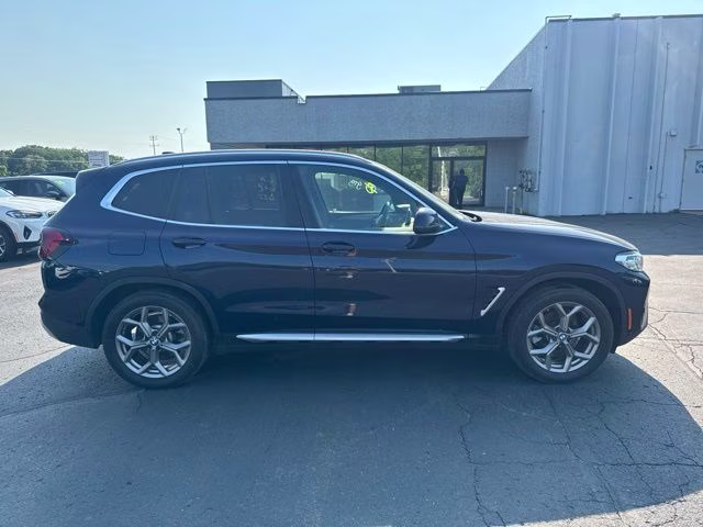 2022 Tanzanite Blue II Metallic BMW X3 xDrive30i AWD SUV