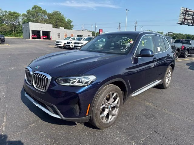 2022 Tanzanite Blue II Metallic BMW X3 xDrive30i AWD SUV