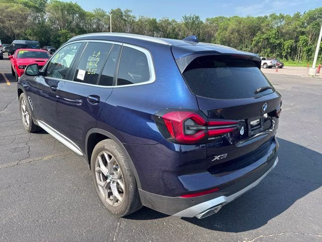 2022 Tanzanite Blue II Metallic BMW X3 xDrive30i AWD SUV