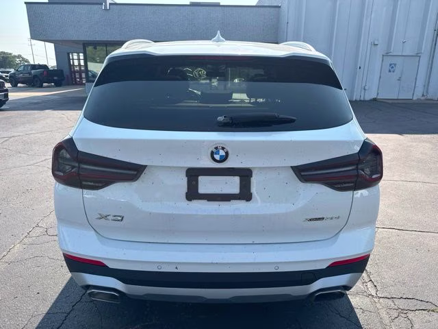 2024 Alpine White BMW X3 xDrive30i AWD SUV