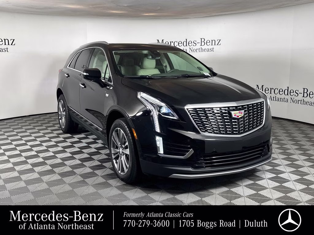 2025 Stellar Black Metallic Cadillac XT5 Premium Luxury FWD SUV