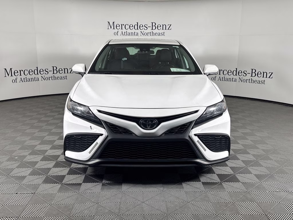 2023 White Toyota Camry FWD Sedan