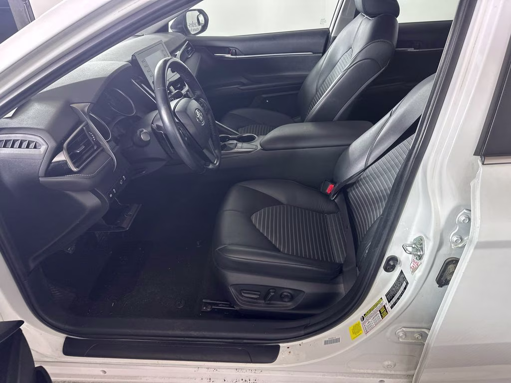 2023 White Toyota Camry FWD Sedan